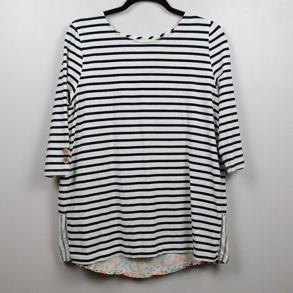 Matilda Jane with Joanna Gaines Harvest Days mixed media top-M - Picture 1 of 5